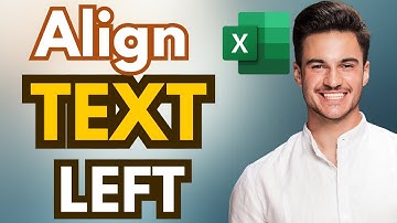 How To Align Text Left In Excel (Full Guide)