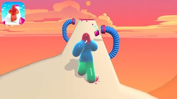 Blob Runner 3D Game 🔥 All Levels New Update - iOS / Android Mobile Gameplay #1