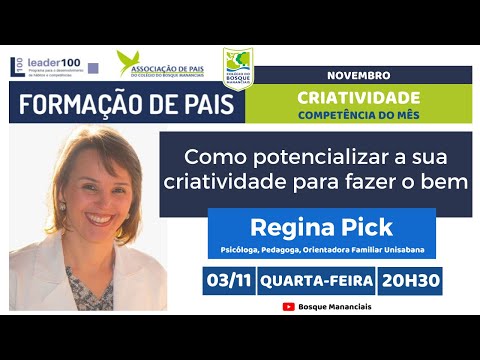 Como potencializar a sua criatividade para fazer o bem, com Regina Pick