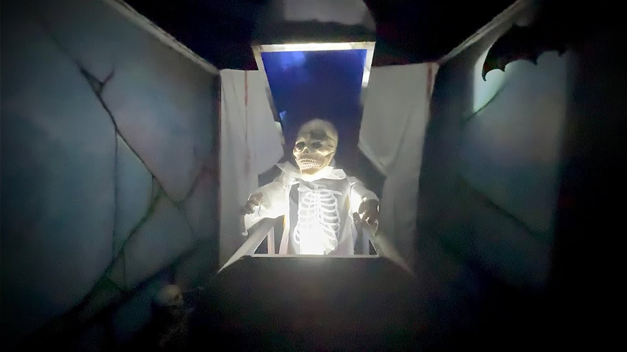 お化け屋敷】 鬼屋 on-ride POV (体験映像) / Huachang Dragon Valley