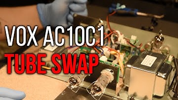 Vox AC10C1 - Tube Swap - JJ Tubes
