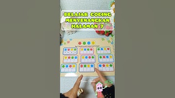 Coba lagi yuk belajar coding menyenangkan halaman 7 #codinganak #hanabimba #shorts #codingforkids