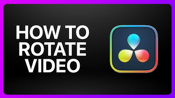 How To Rotate Video In Davinci Resolve 18 Tutorial