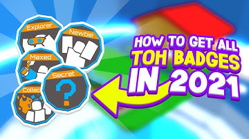 2025 | How to get ALL tower of hell badges | Roblox TOH