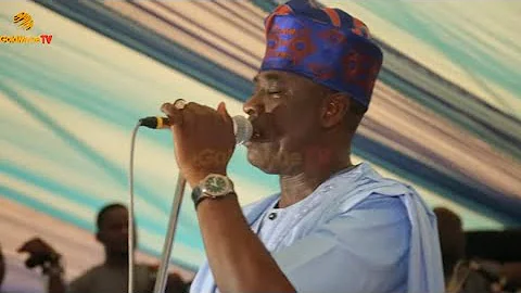 K1 DE ULTIMATE DAZZLES GUESTS WITH FINEST TUNES AT THE FINAL BURIAL ALHAJI TAJUDEEN ABAYOMI OREAGBA