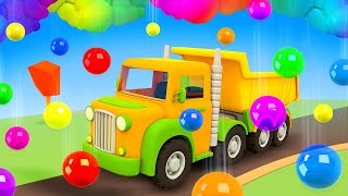 The yellow tow truck &amp; Helper cars for kids. NEW cartoons for kids. Cars games &amp; animation for kids.