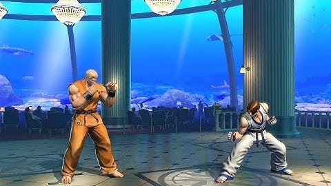 LEVEL 5 Ryo Sakazaki VS Kim Kaphwan KOF XIV BATTLE TUTORIAL The King of Fighters XIV