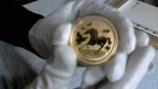 Perth Mint 2014 Year of The Horse Gold and Silver Coins - FIRST UNBOXING ON YOUTUBE!!!