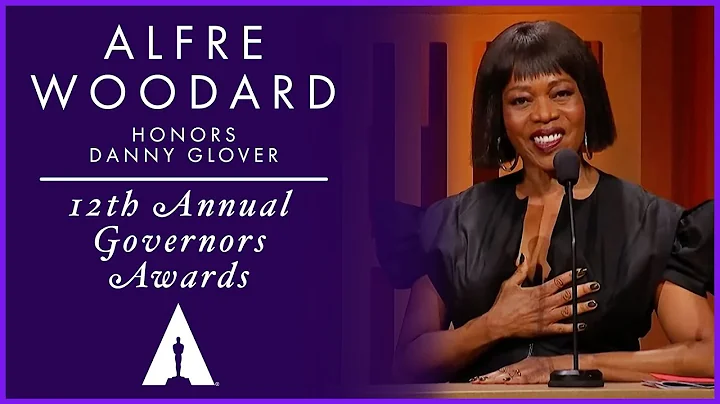 Alfre Woodard honors Danny Glover at the 12th Governors Awards