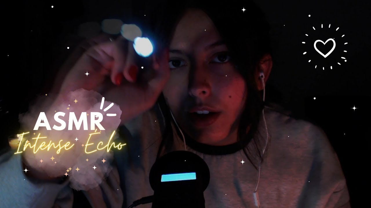 ASMR ~ EXTREME ECHO super relaxing (with visual) ✨