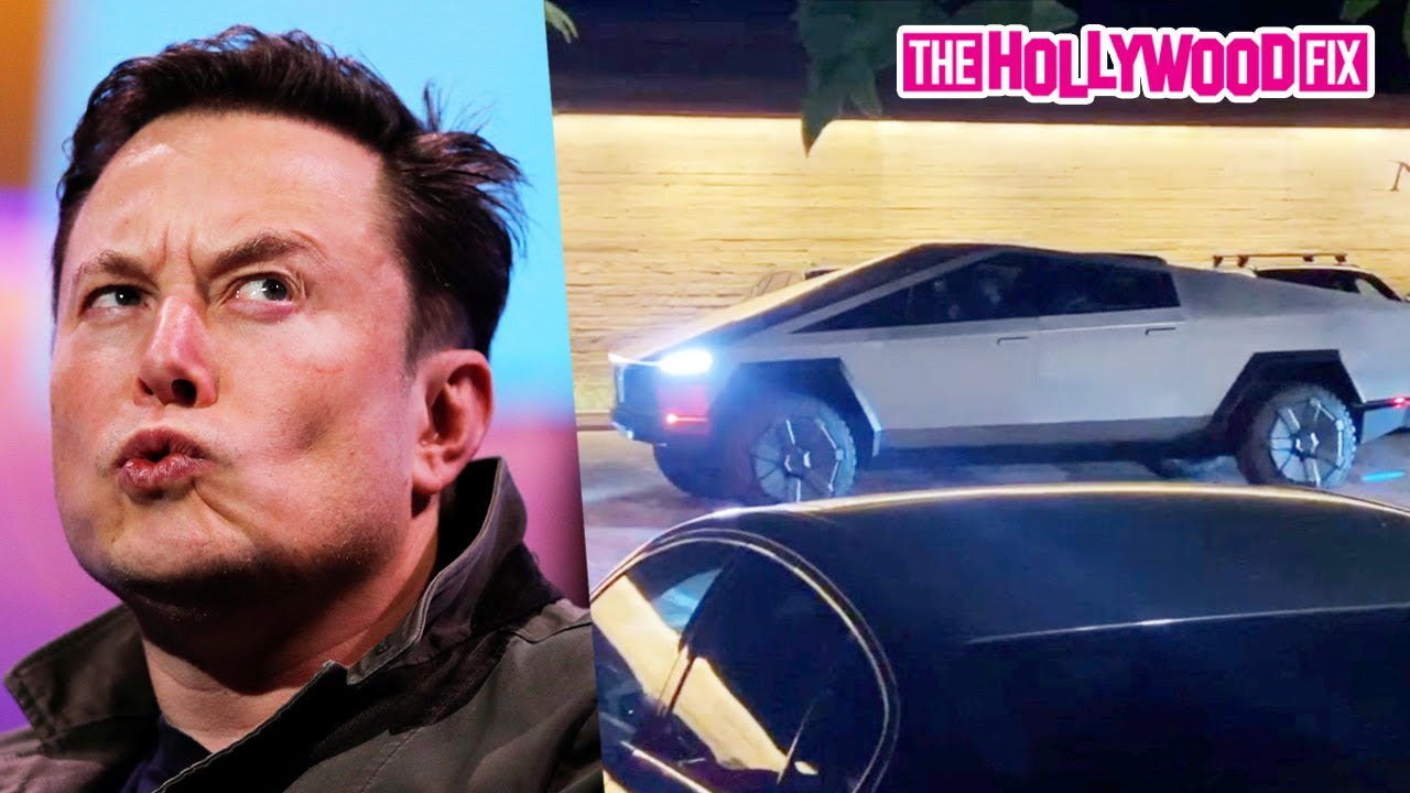 Elon Musk Crashes His Cybertruck Against A Valet Lot Marker While Leaving Dinner At Nobu In Malibu