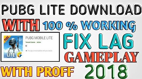 PUBG LITE ALL PROBLEM SOLVED  Fix Lag , Server Problem / #Tushitechnical