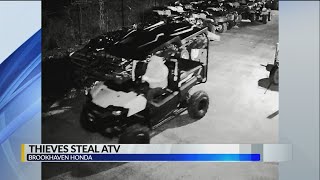 Two suspects wanted for stealing two ATV's.. Brookhaven Police