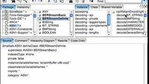 Introduction to the Smalltalk Browser, Part I