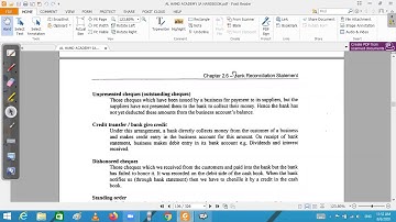 CAF 01 Introduction to Accounting (IA) Lecture 77 | Bank Reconciliation | Part 3