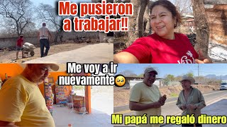 ME VOY A IR NUEVAMENTE🥲VIENE MI SUEGRO Y ME DIO DINERO 💴