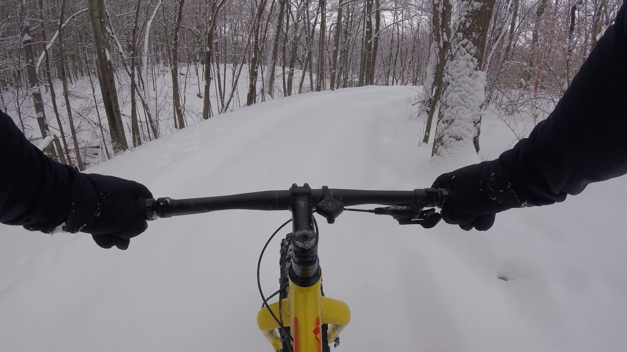 fat bike on snow