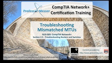 Troubleshooting Mismatched MTUs - CompTIA Network+ N10-005: 2.5