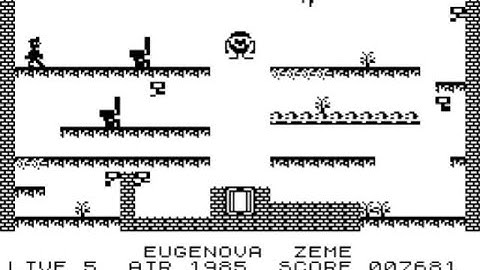 ZX81 16K: MANIC MINER Walkthrough