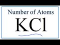 Understanding Avogadro's Number and KCl