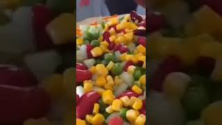 Vegetable salad & cream😋😋😋 #salad #healthy #homemade #vegetablesaladrecipe Vegetable salad & cream😋😋😋 #salad #healthy #homemade #vegetablesaladrecipe