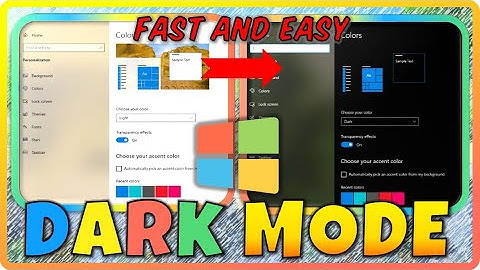 How to Turn On Dark Mode on Windows 10 & 11 (Step by Step)