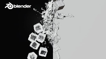 PRODUCT ANIMATION IN BLENDER 3.6 - ”ICE & WATER” | FLUID SIMULATION - TUTORIAL #blender