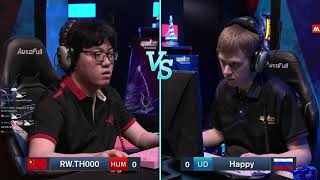 TH000 (HU) vs Happy (UD) 1/2  WarCraft Gold League Summer 2019 (Miker) MUST SEE