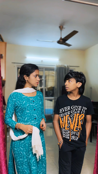 Akka VS Tammudu 😤| Part 04 | #itsmanaswini | #comedy #funny |