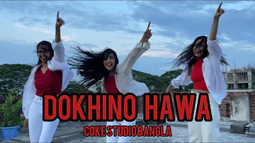 DOKHINO HAWA Madhubanti & Tahsan | COKE STUDIO BANGLA | ShefaxShimuxEsha DANCE Choreography cover