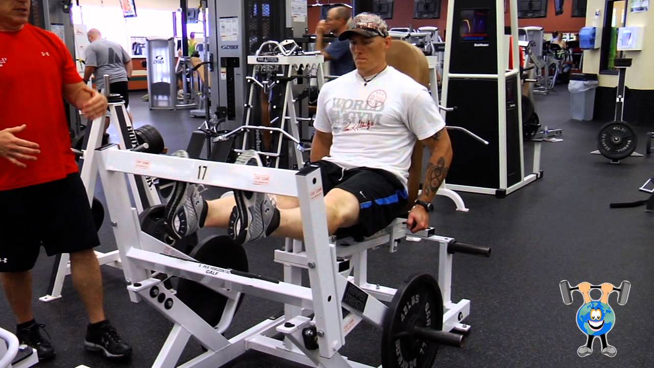 Equipment - Hammer Strength Calf Machine