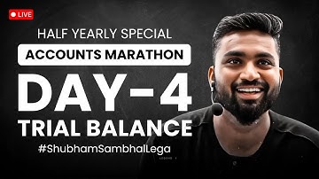 TRIAL BALANCE   📌 | CLASS 11 | ISC | Shubham Jagdish | 8112601234