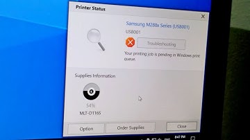 Printing job is pending in Windows print queue (Use printer offline)