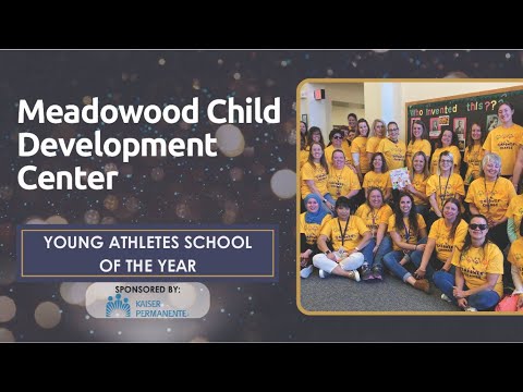 2023 Young Athletes School of the Year -  Meadowood Child Development Center