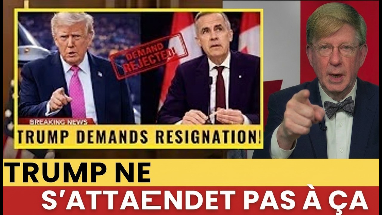 Trump attaque frontalement Mark Carney : le Canada réplique et crée la surprise