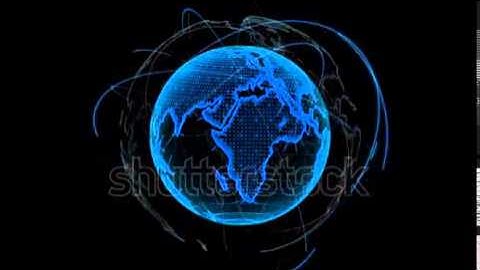 Wireframe Globe  loops seamlessly  Plexus Abstract Background, Slow Rotating Full HD 4