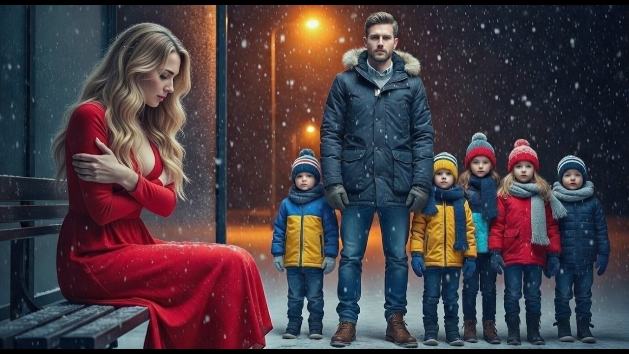 Rejected for Being Barren, She Collapsed—Then a Single Dad of 5 Changed Everything