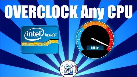 OVERCLOCK CPU without any software 🚀💻