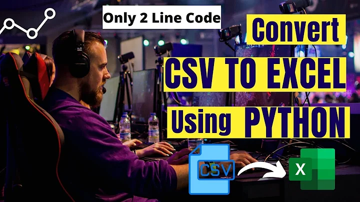 How to convert CSV to Excel file in Python | Convert CSV to XLS using Python | DYHERD