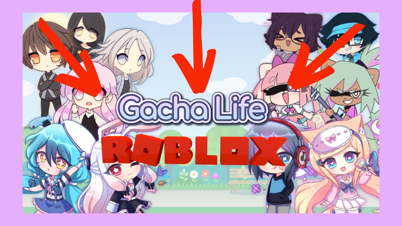 Roblox - JOGAMOS GACHA LIFE ONLINE NO ROBLOX (Gacha Online) Luluca