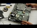 IBM Lenovo ThinkPad T60 Laptop Disassembly video, take a part, how to open