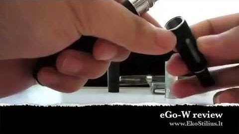 eGo W instrukcija