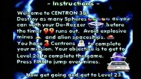 Centron3D Intro, Music, Credits & Instructions by RPC-GAMES!
