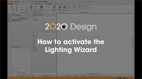 2020 Design Tip: How to activate the Lighting Wizard
