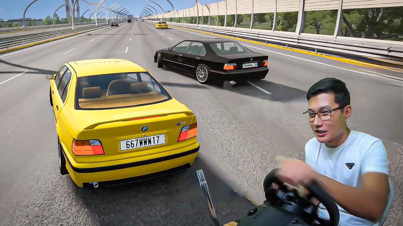 Бэхалармен тас жолға шықтық + Шәшкі + Дрфит (BeamNG.drive)