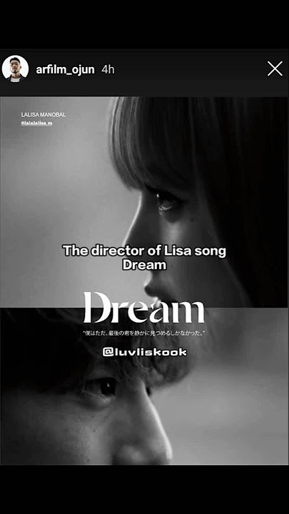 Lisa dream song about Jungkook#liskook #lizkook #jungkook #trend #fyp