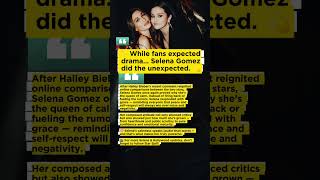 Selena Gomez Breaks Her Silence — With Grace #selenagomez #celebritynews #shorts