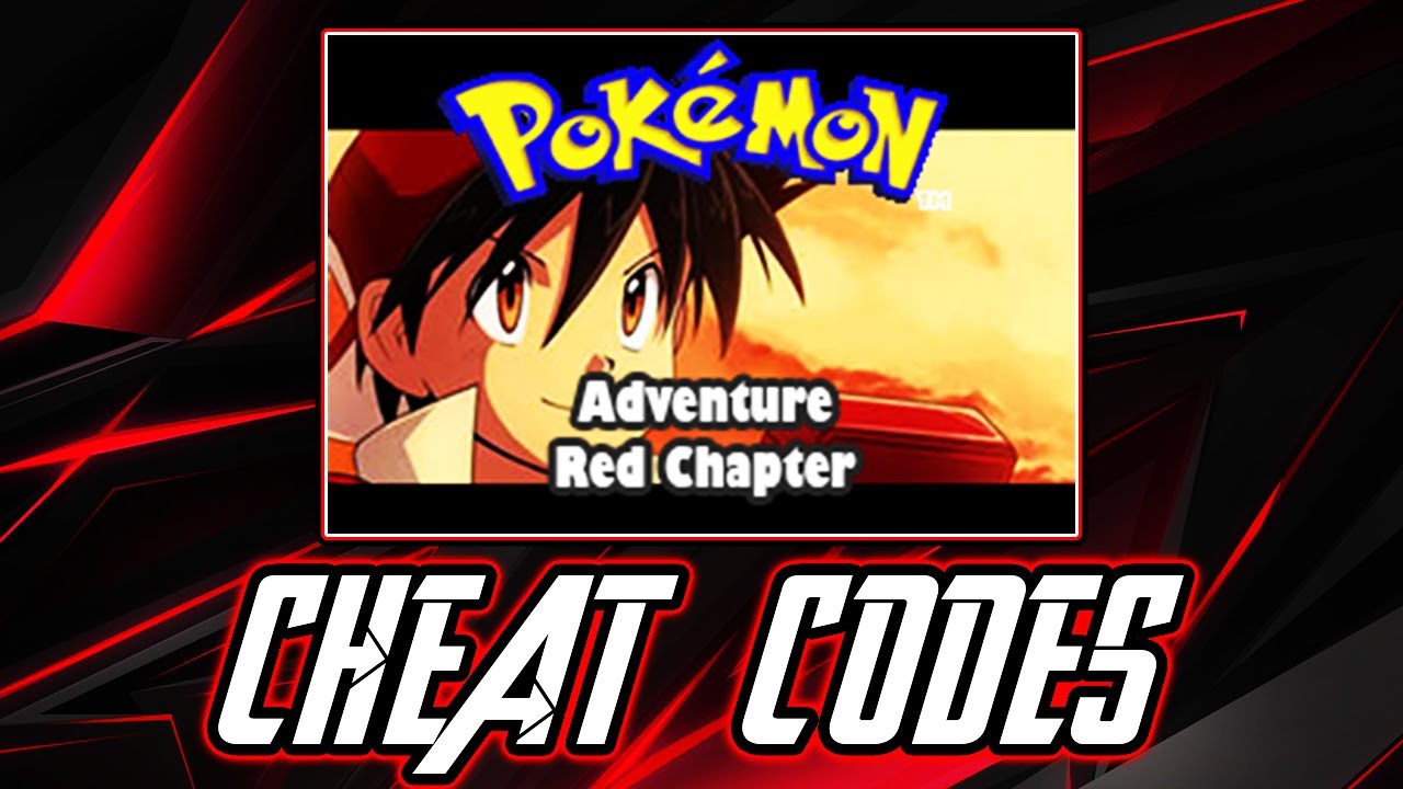 svulst værktøj Venlighed Pokemon Adventure Red Chapter Cheats [Part 1] | (With Shiny Pokemon Cheat)  - YouTube