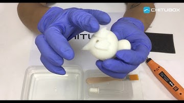 Post-processing for SLA/DLP/LCD 3D Print | Remove Supports, Rinse Inner Walls and Polish the Model