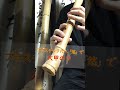 プラスチック尺八「悠」で大甲のツ #shorts